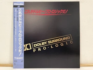 Dolby Surround Pro Logic 1990 Japan Laserdisc LD Checking Video CSLW 1182 W/ Obi - Bild 1 von 4
