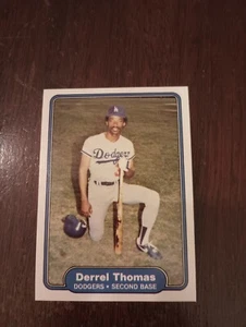 1982 Fleer #26 Derrel Thomas (MINT) - Picture 1 of 2