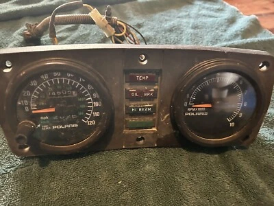 1995 Polaris Xcr 600 Gauge Pod Gauge Cluster Gauges - Image 1 of 4
