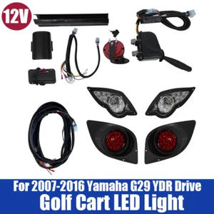 LED Headlight & Tail Light Golf Cart For Yamaha Drive G29 2007-16 Gas/Electric - Picture 1 of 12