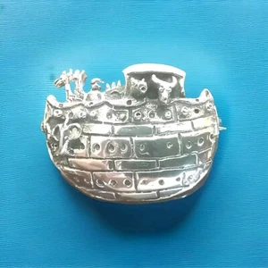 Erick's Sterling Silver Noe Ark Pin Taxco. 925 - Picture 1 of 5