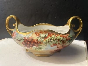 Vienna Austria Hand Painted Gold Gilt Bowl Signed IMA SOMMERS - Picture 1 of 14