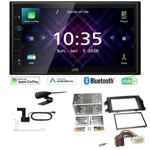 JVC Autoradio Apple CarPlay Android Auto DAB+ für Suzuki SX4 ab 2006 schwarz - Bild 1 von 8