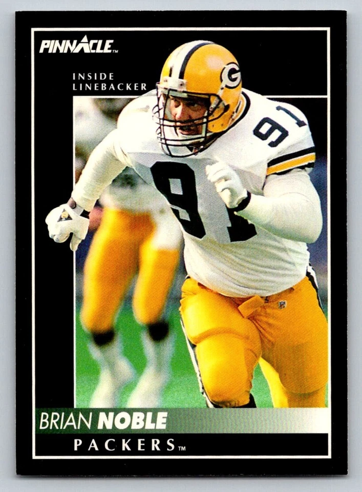 1992 Pinnacle - #260 Brian Noble - Image 1 of 2