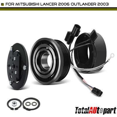 AC Compressor Clutch Kit for Mitsubishi Outlander 2003 Lancer 2006 L4 2.4L 2.0L - Image 1 of 4