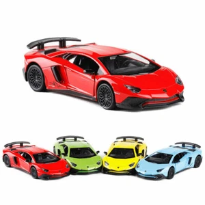 1/36 Lamborghini Aventador LP750-4 SV Model Car Diecast Toy Vehicle for Kids - Picture 1 of 12
