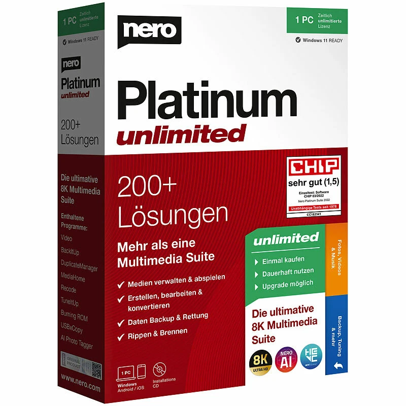 Nero Platinum Unlimited - Bild 1 von 4