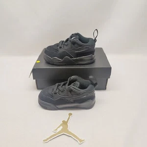 Air Jordan 4 RM (TD) Black Cat Sneakers Toddler Size Shoes FQ7937-004 - Picture 1 of 7