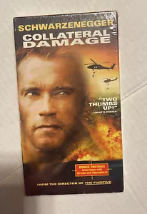 Collateral Damage - Arnold Schwarzenegger - 2001 VHS Video Tape SEALED - Picture 1 of 6