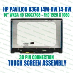 HP L96515-001 Nv140fhm-n4k V8.0 OEM HP Lcd Display Touch A1015 - Bild 1 von 5