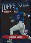 2002 Topps Total Total Insert #TT43 Sammy Sosa Chicago Cubs