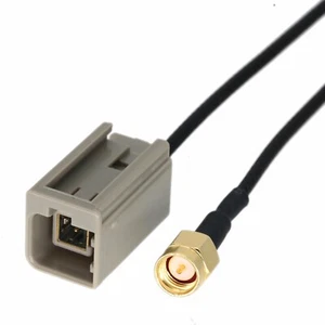 RF Cable gray GT5-1PP plug to SMA male RG174 pigtail 6"~10FT for Car GPS antenna - Picture 1 of 5