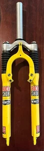 Vintage Rockshox Judy Front Suspension Fork Yellow - Picture 1 of 8