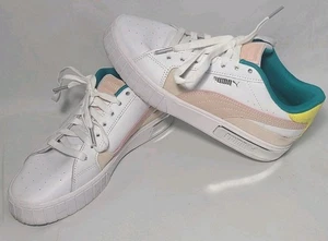 Puma Shoes Cali Star Oq Sneakers Multicolor Leather Low Top 381828-01 Womens 9 - Picture 1 of 10