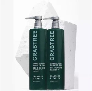 Crabtree & Evelyn & Set 2 Shower Gel &443ml - Picture 1 of 1