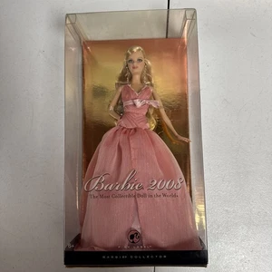Muñeca Barbie Edición Coleccionista 2008 Nueva en Caja Etiqueta Rosa - Imagen 1 de 8