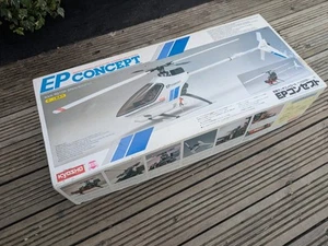 Helicóptero RC Concept EP De Colección Años 90 Heli kyosho Radiocontrolado, ¡Caja Original! - Imagen 1 de 18