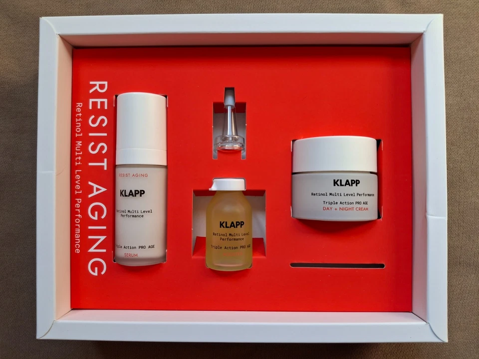 Klapp Kosmetik - Resist Aging Retinol 3er-Set (Serum, Booster, Creme) - Bild 1 von 4