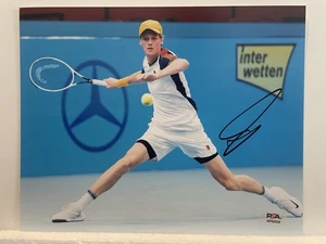 Jannik Sinner signed 8x10 Foto PSA/DNA handsigniert Tennis - Bild 1 von 3