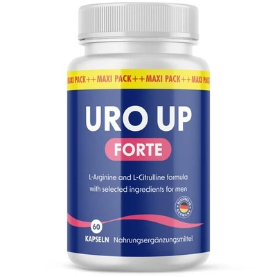 Uro Up forte Kapseln - mit natürlichen Inhaltsstoffen - 60 Kapseln