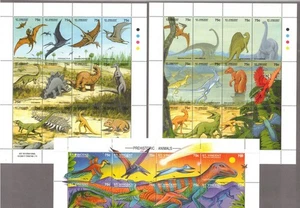 San Vincenzo Michel n. 2721-2784 ** / MNH - Dinosauri (32 valori da set) - Foto 1 di 1