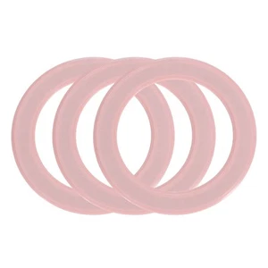 Bague Adaptateur Magnétique, 3Pcs ABS Bague Autocollant Magnétique, Rose - Photo 1 sur 7