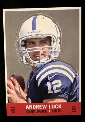 2013🔥Andrew Luck🔥Topps plegable #68SU-Al Indianapolis Colts QB Foto 1 de 2