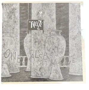 Edward Gorey & The Freeze One False Move Signed Numbered Record Album Vinyl Punk - Picture 1 of 3