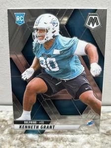 2025 Mosaic Kenneth Grant RC No.351 Miami Dolphins - Picture 1 of 2