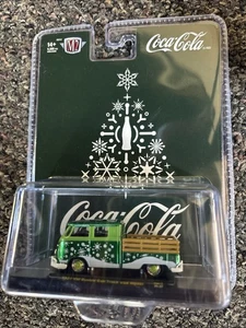 M2 Machines  (Coca-Cola ) Christmas -  "1961 VW DOUBLE CAB TRUCK USA" RARE - NEW - Picture 1 of 3