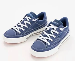 Skechers Arch Fit Washable Canvas Slip-On - Arcade Navy, 6 Medium - Picture 1 of 6