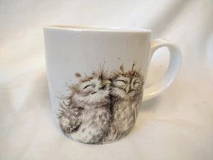 Royal Worcester Wrendale "The Twits" Eulen Bone China Tasse von Hannah Dale 9,5 cm - Bild 1 von 4