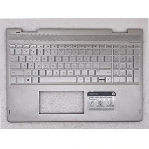 For HP ENVY X360 15-BP 15M-BQ TPN-W127 Palmrest With Backlit Keyboard C Shell #q - Picture 1 of 3