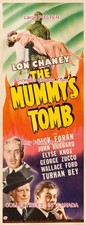 THE MUMMY'S TOMB 1942 Lon Chaney ELYSE KNOX = POSTER 3 Sizes 6FT / 9FT / 10.5FT