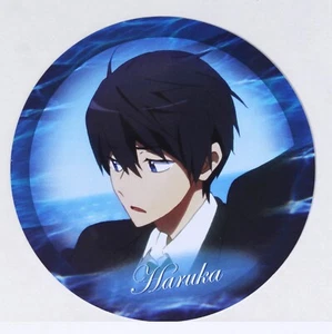 Free! Collection Coaster Card Haruka Nanase (Open Mouth ver) - Picture 1 of 4