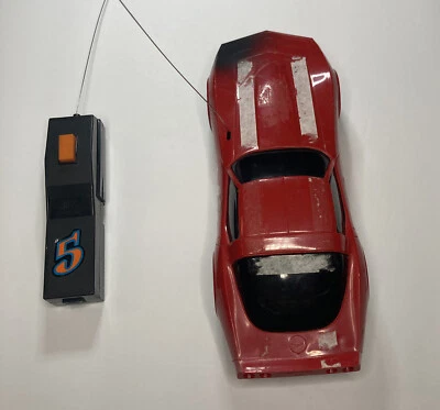 1980's Radio Shack Corvette Radio Control RC CAR w/Box No. 60-3082 *See Info* - Image 1 of 4