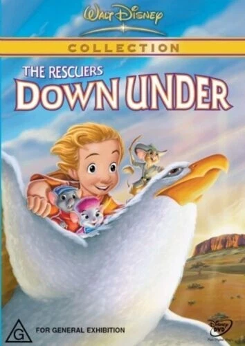 The Rescuers Down Under DVD (region 4, 1990) VGC, Free Post - image 1 of 1