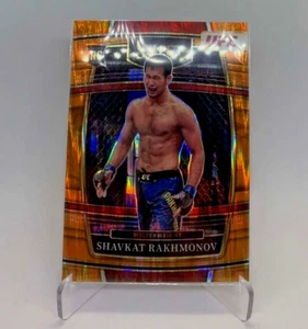 UFC 2022 "SHAVKAT RAKHMONOV" #84 Rookie Card Orange Flash Prizm Panini Select RC - Bild 1 von 2