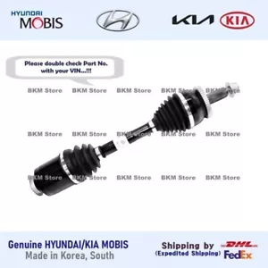 Genuine 49501C5050 RH DriveShaft Assy for Kia Sorento 2014-2017 - Picture 1 of 4