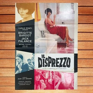 Le mépris Bardo original Italian posters 67x93 cm photobust Il contrezzo - Picture 1 of 7