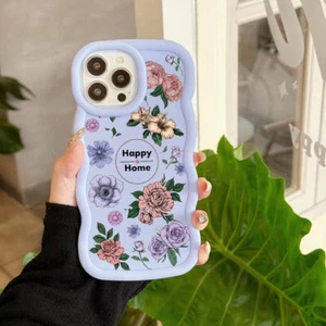 Für verschiedene Handys heiße süße Welle Luxus Blume Back Case Frauen Mädchen hübsche Hülle - Bild 1 von 13
