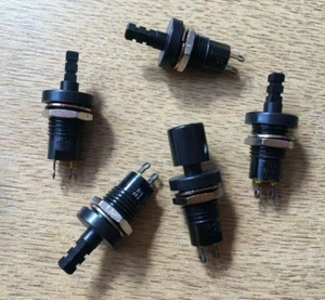 DS-481 250V/AC 3A 2 Pins Momentary SPST Pushbutton Switch 5 PIECES Z3362 - Picture 1 of 3