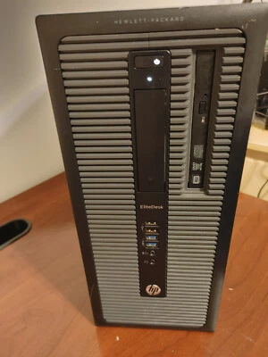 HP EliteDesk 800 G1  i7 4770 3.4GHz 16GB RAM 2TB HD Win 10 Pro - Image 1 of 4