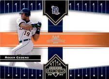 2005 Donruss Champions Impressions Gold #415 Roger Cedeno Tigers /50 - NM-MT