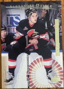 1995-96 Upper Deck Electric Ice Gold RARE Alexandre Daigle #271 Ottawa Senators - Picture 1 of 3