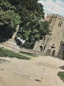 Vintage Postcard - Great Brington Church Northampton. Valentines Series - - Picture 1 of 3