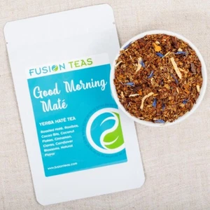 Good Morning Yerba Mate (Chocolate Coconut Chai) Loose Leaf - Fusion Teas - Picture 1 of 5