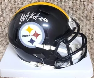 Autographed CHRISTIAN KUNTZ Pittsburgh Steelers Mini Helmet w/Show ticket - Picture 1 of 1