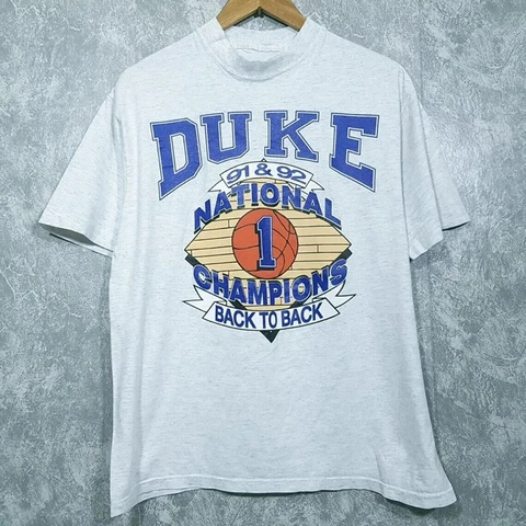 Vintage 1992 University of Duke T-shirt, Vintage Duke Shirt JH620732 Cover