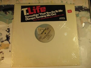 CP-710 T. Life Somethin' That You Do To Me DJ Maxi Single Soul LP Record Arista - Foto 1 di 4